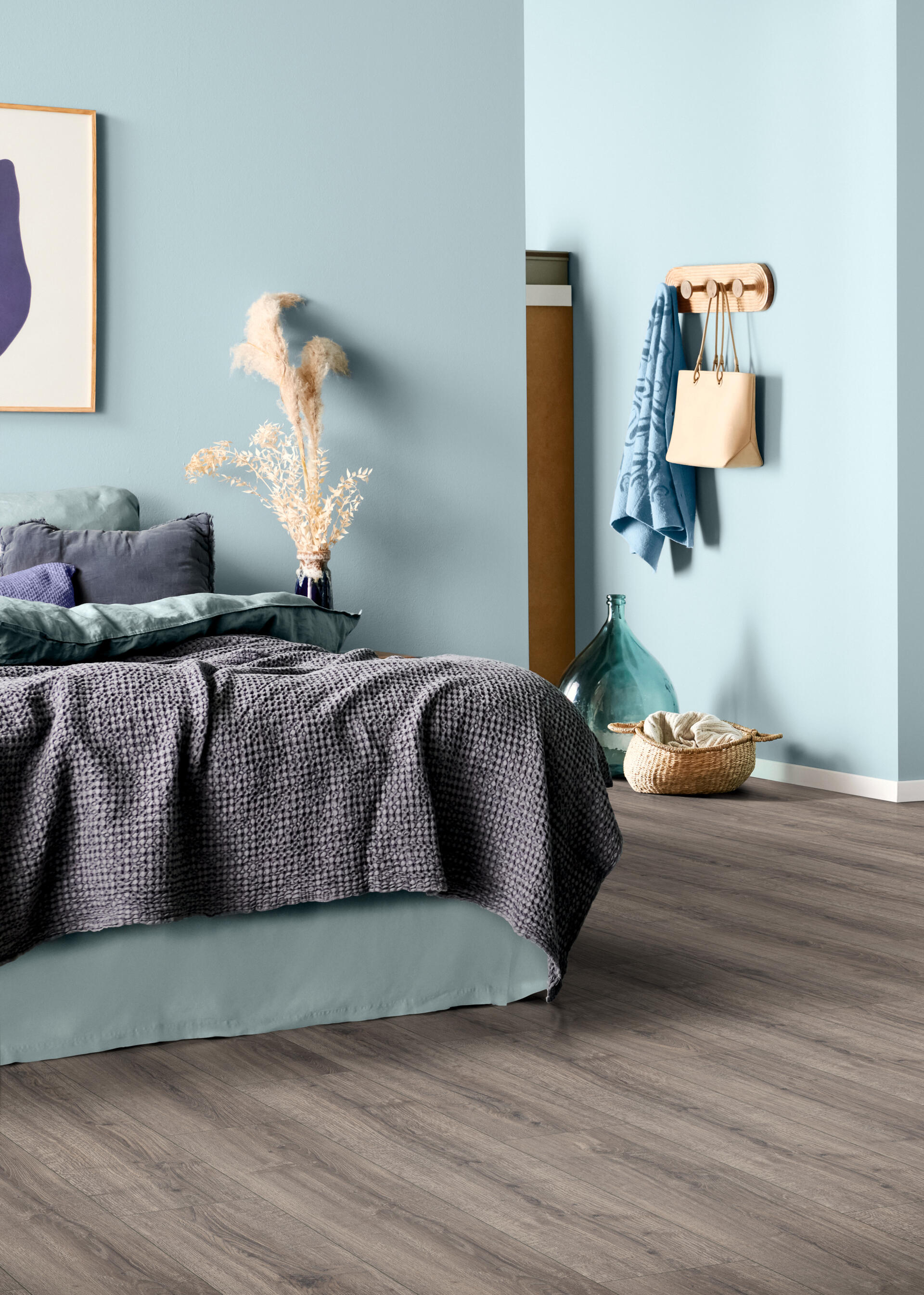 Egger Pro Classic 10/33 Aqua Grey Sherman Oak – laminált padló