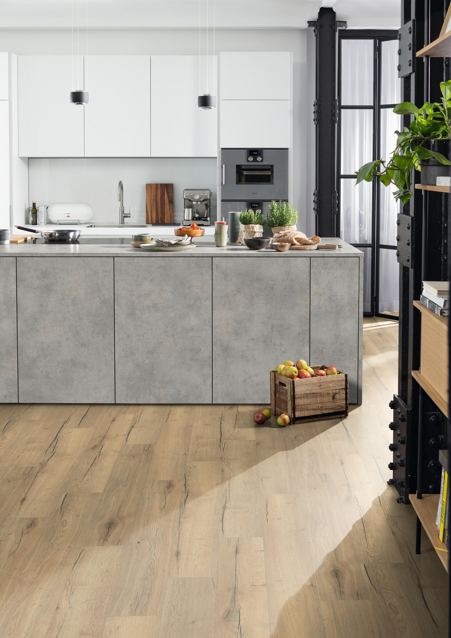 Egger Pro Classic 10/32 Aqua Natural Valley Oak – laminált padló