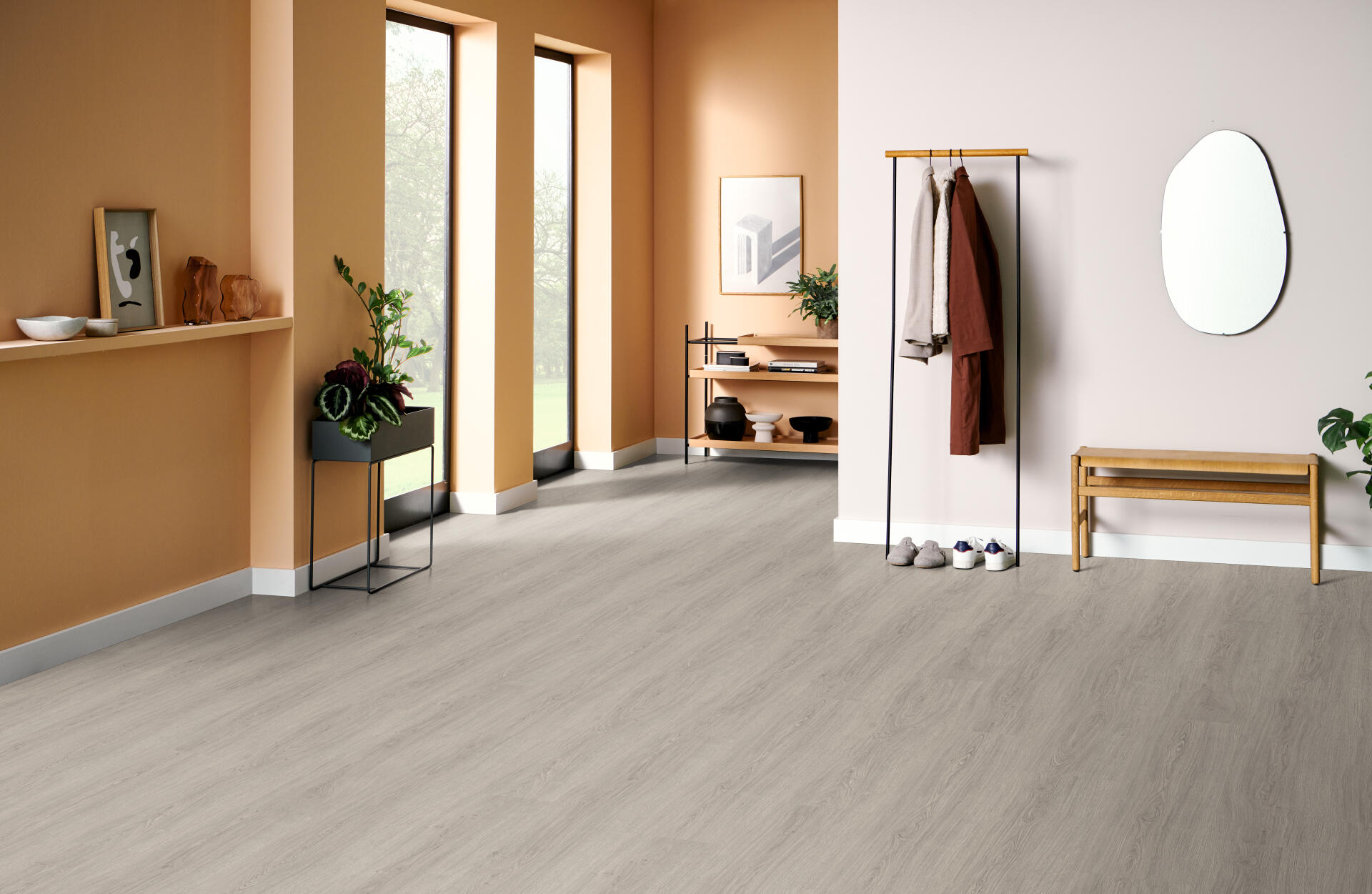 Egger Large 8/32 Aqua Light Grey Victoria Oak – laminált padló