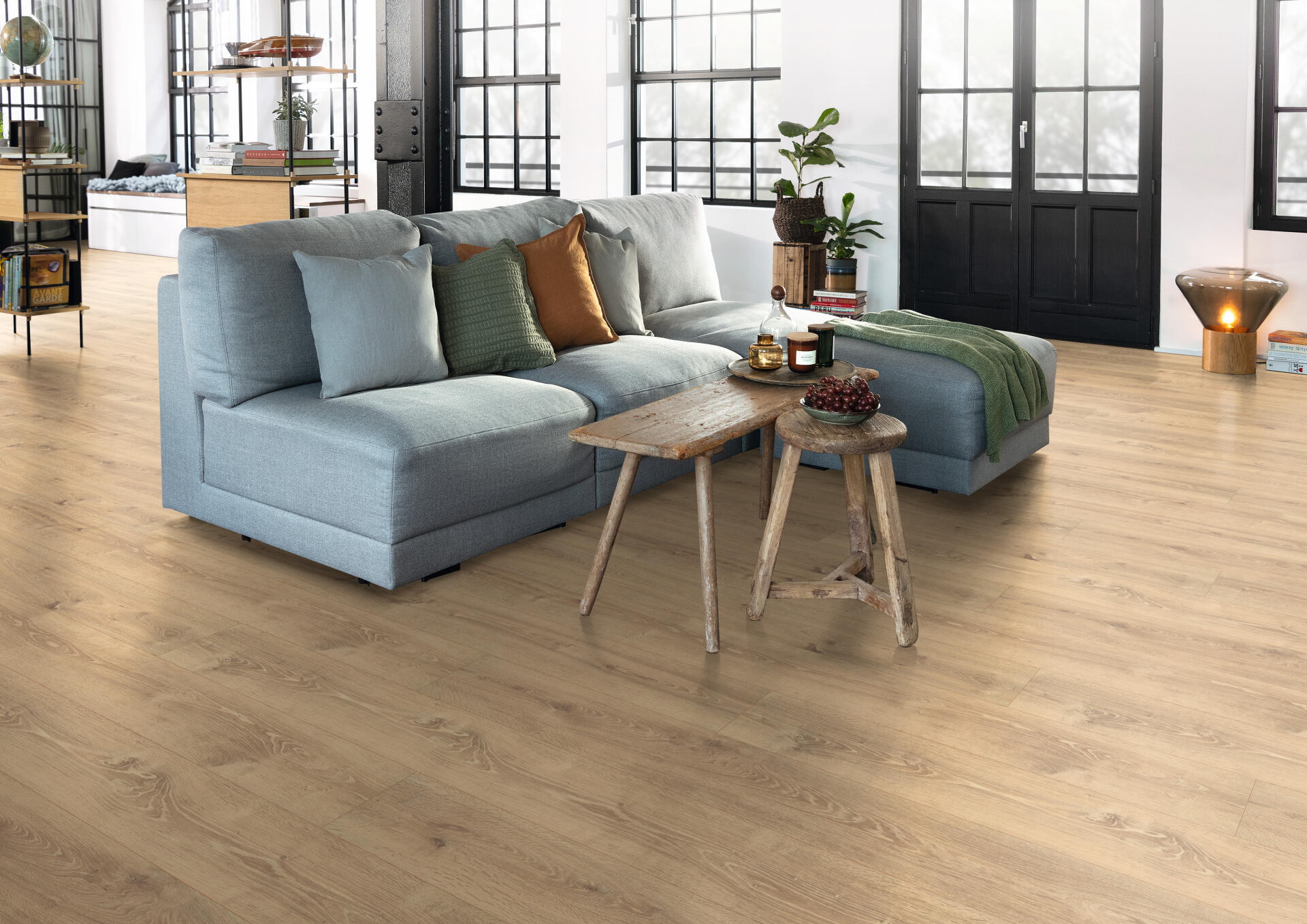 Egger Pro Long 10/33 Aqua Light Bayford Oak – laminált padló
