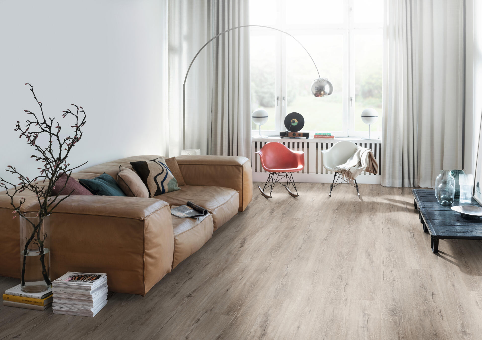 Egger Classic 7/31 Grey Melba Oak – laminált padló