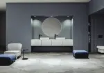 LUNART Jagger mosdó, matt fehér