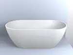 LUNART Judith kád, fényes fehér
