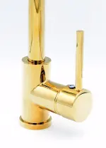 LUNART Zozo MAX konyhai csaptelep, Gold