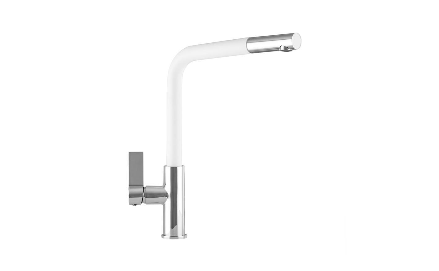 Lunart Mimi konyhai csaptelep, White Chrome