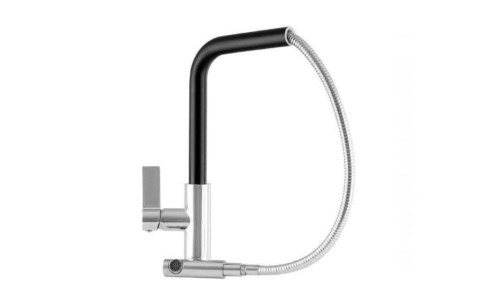 Lunart Mimi konyhai csaptelep, Black Chrome