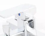 LUNART Love kádtöltő és zuhany csaptelep, Chrome
