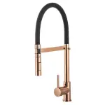 LUNART Gabor konyhai csaptelep, Black Rose Gold