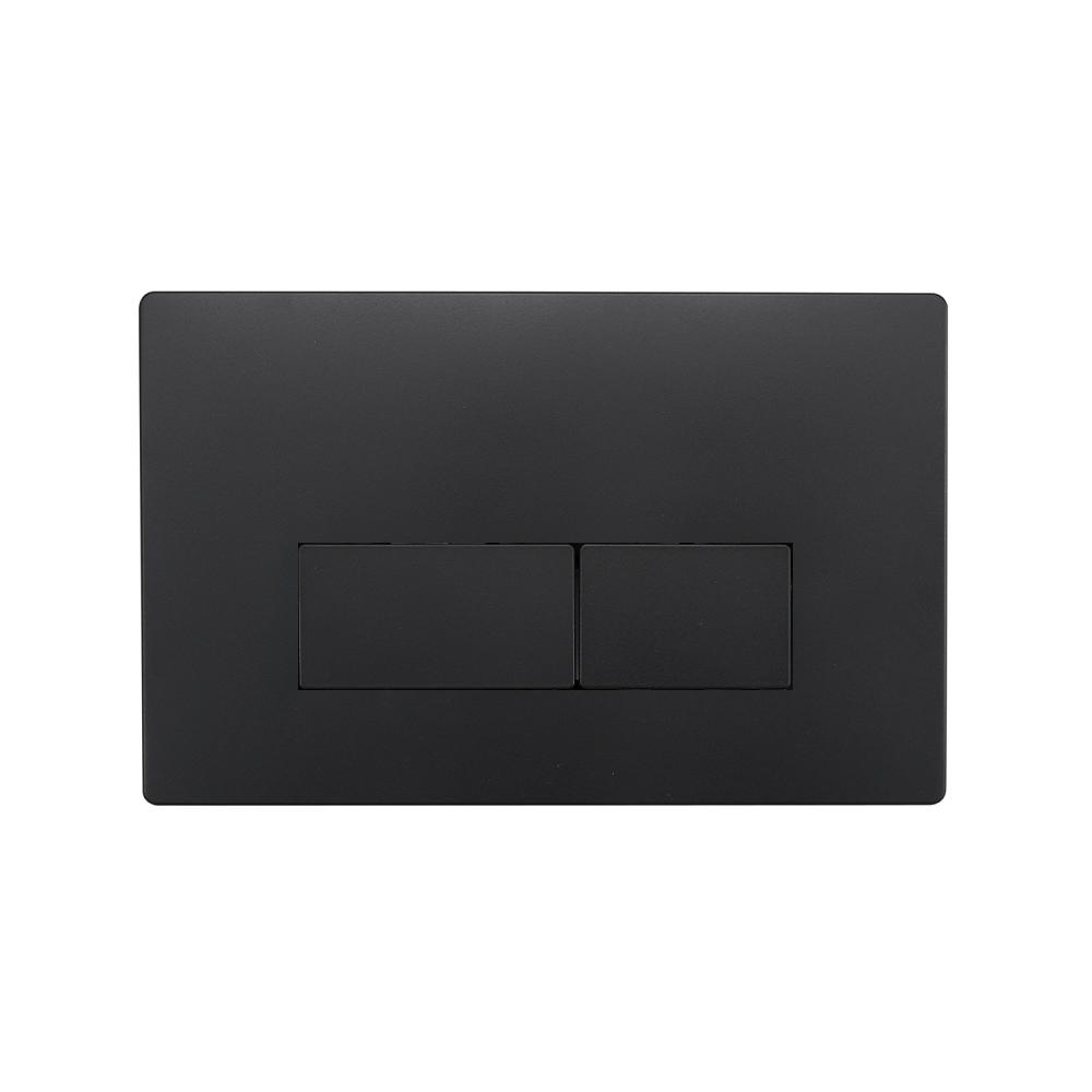 Lunart nyomólap falba építhető WC szetthez, Black