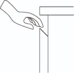 VIAN 60 2 fiókos alsószekrény, vízálló, matt fehér