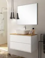 MIO 60 2 fiókos alsószekrény, fehér