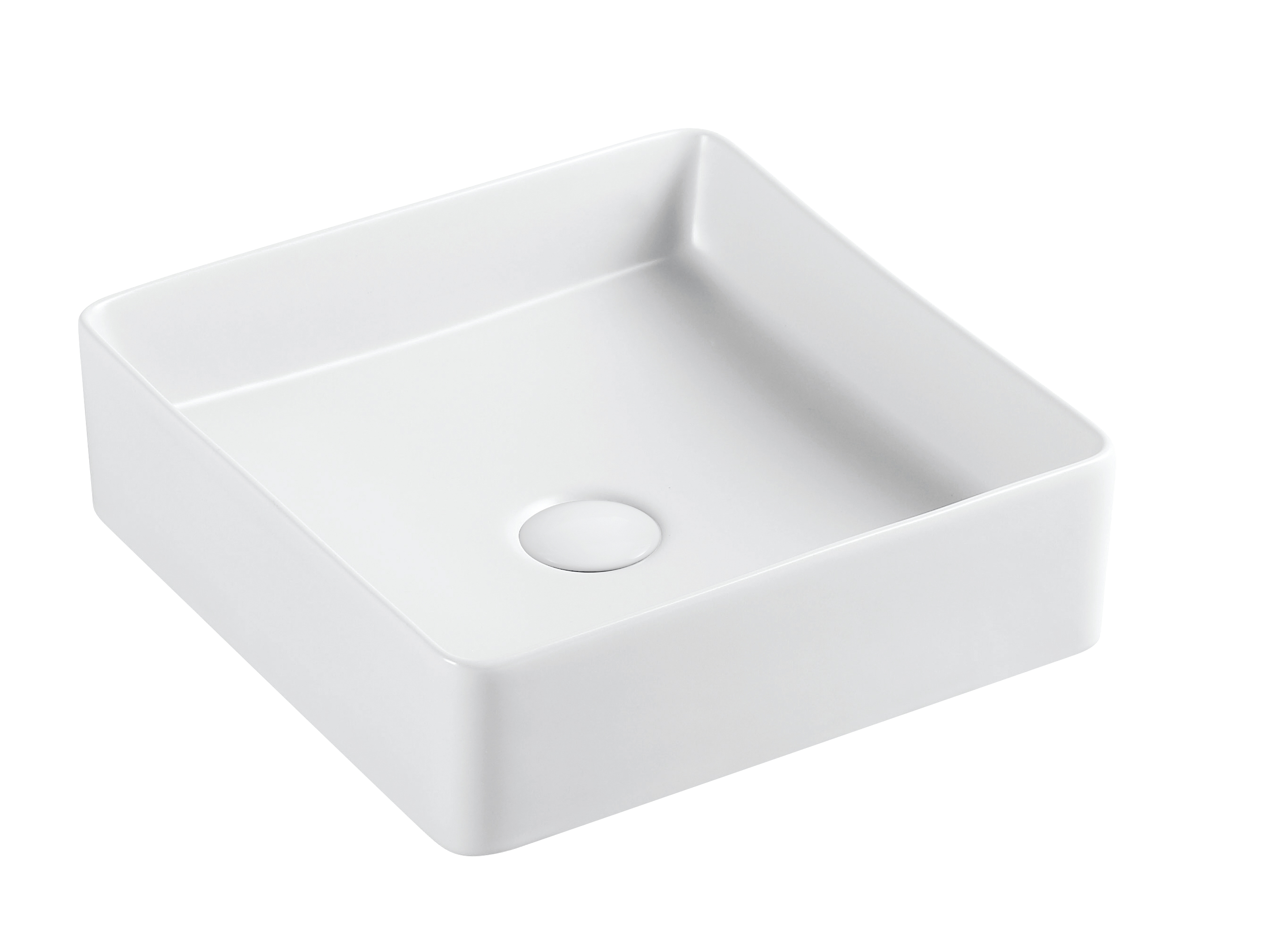 Lunart by Aquore Cripto 36 mosdótál, Glossy White