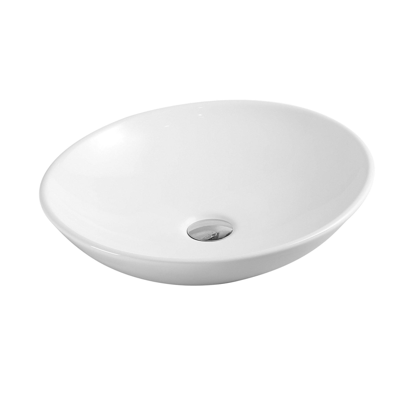Lunart by Aquore Helga 49 mosdó, Glossy White