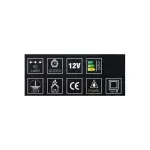 NOAH 800 led tükör, vátoztatható világítás 4000K/5700K 30W, dupla szenzor, páramentesítő funkció, USB kimenet
