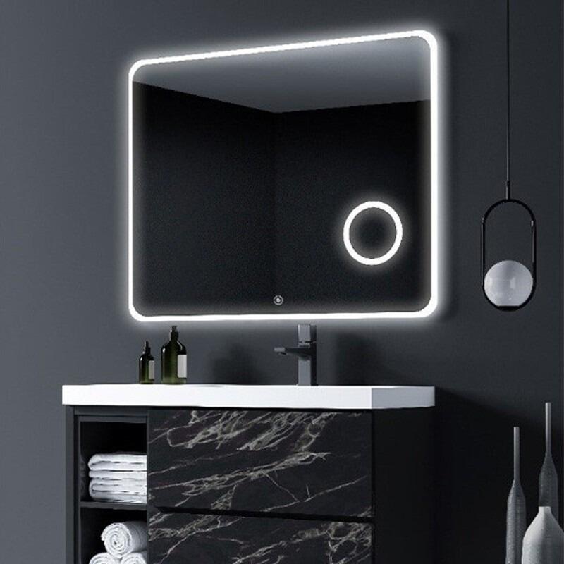 Lunart Noah 1000 LED tükör, változtatható világítás 4000K/5700K, dupla szenzor, páramentesítő funkció, USB kimenet