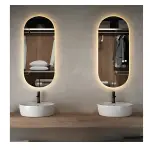 CAPS 500 led tükör, vátoztatható világítás 4000K/5700K 30W, dupla szenzor, páramentesítő funkció