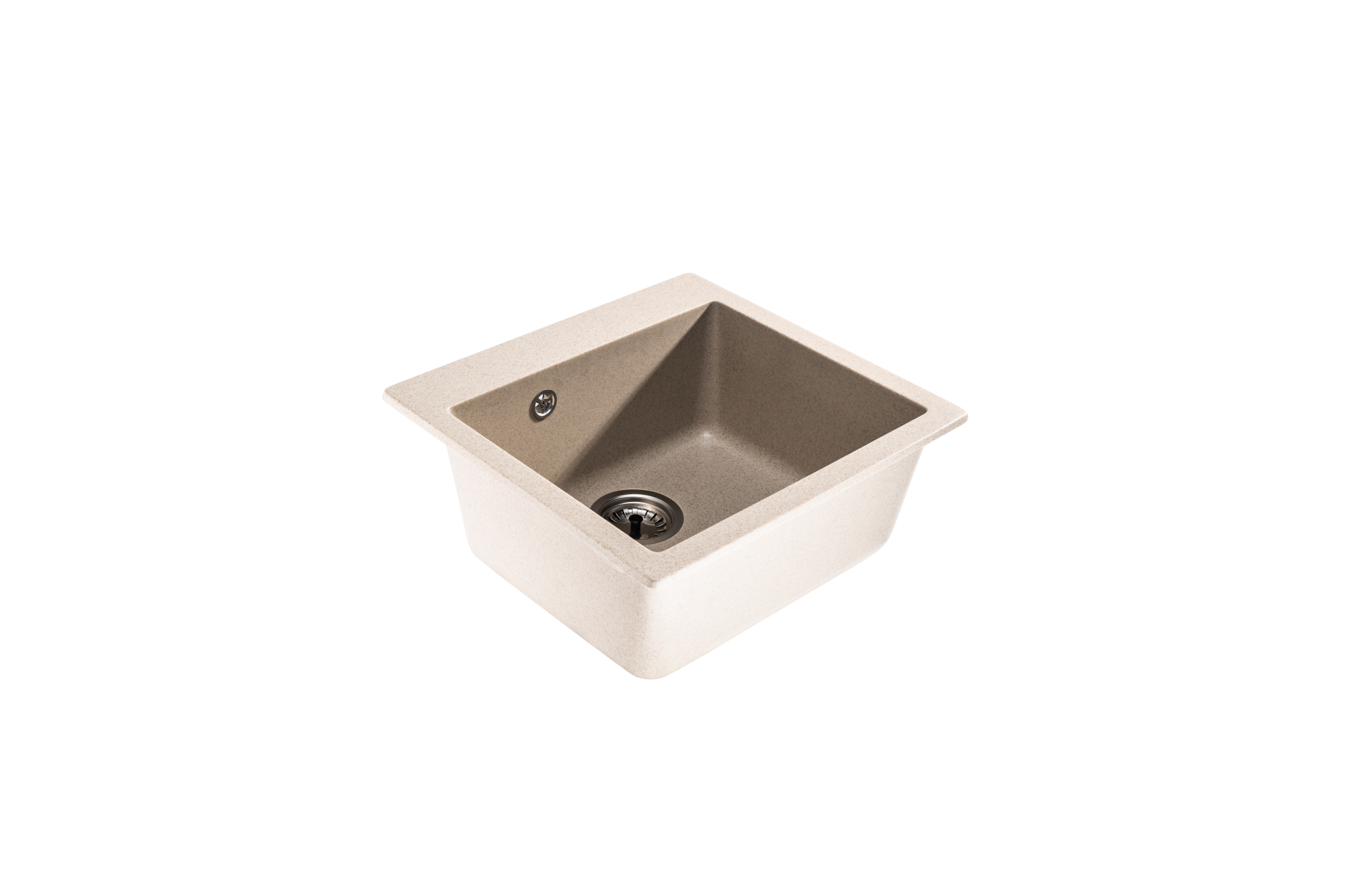 Lunart Lily egymedencés gránit mosogató, Beige