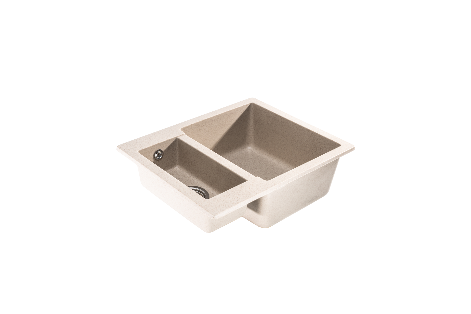 Lunart Marko gyümölcsmosós gránit mosogató, Beige