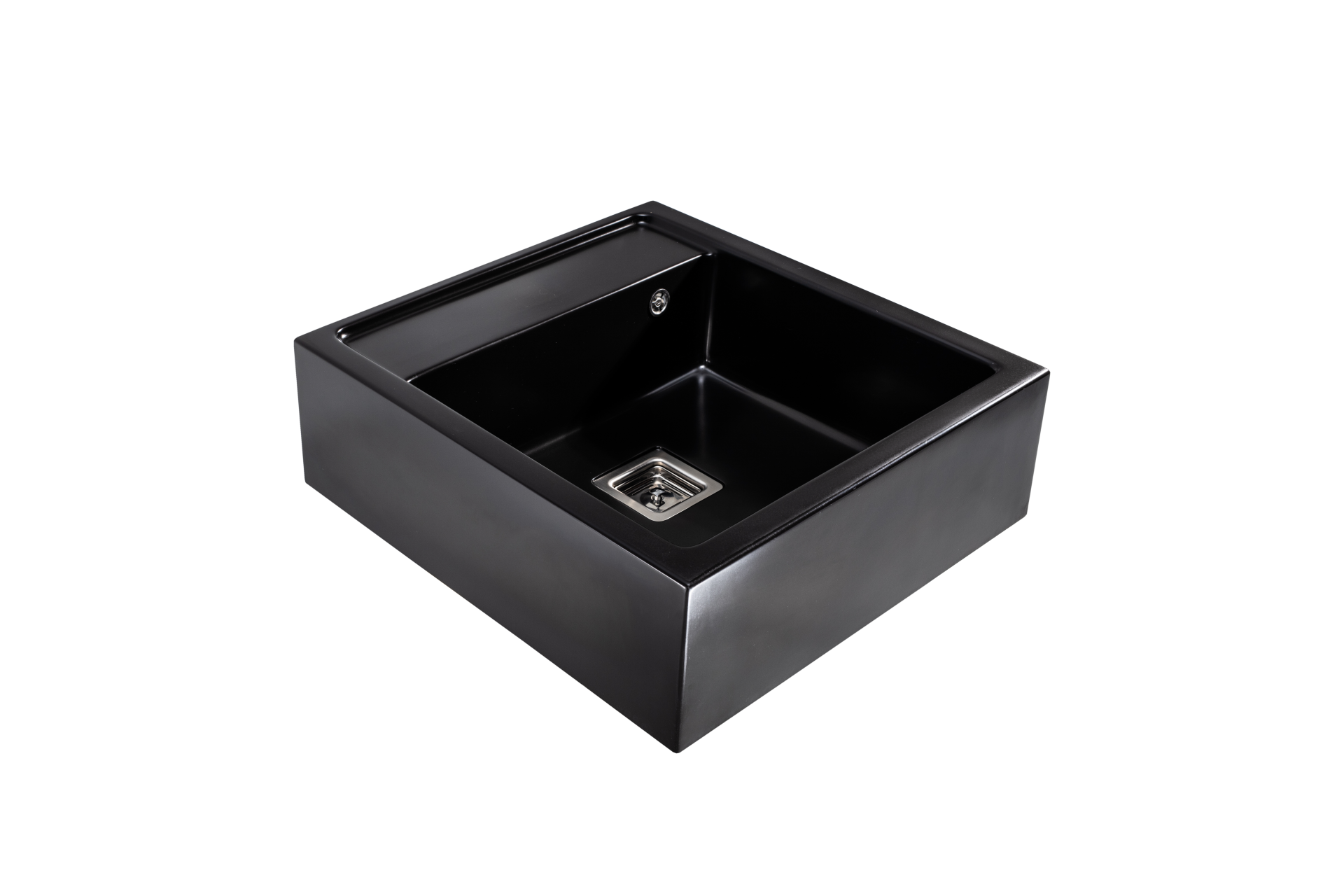 Lunart Daddy egymedencés gránit modul mosogató, Midnight Black