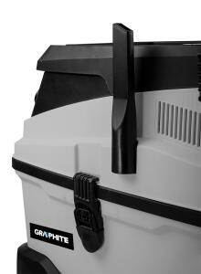SZÁRAZ/NEDVES PORSZÍVÓ 1600W, 19KPA, INOX TARTÁLY 30L, LERÁZÓ FUNKCIÓ, GRAPHITE