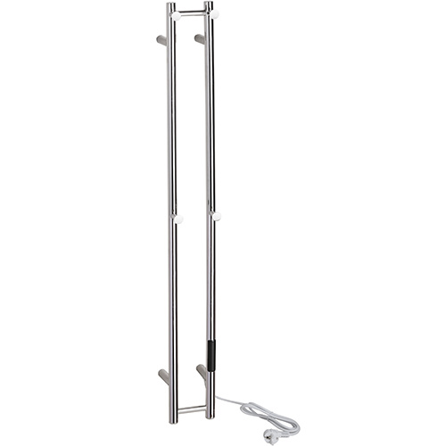 Elektromos törölközőszárító radiátor, 125x1180x120mm, 61W, polírozott inox