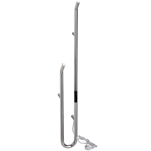 Elektromos törölközőszárító radiátor, 125x1180x155mm, 47W, polírozott inox
