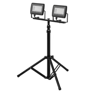 Reflektor, állványos 230V/2X50W, 9000lum, SMD led, max.1.8m
