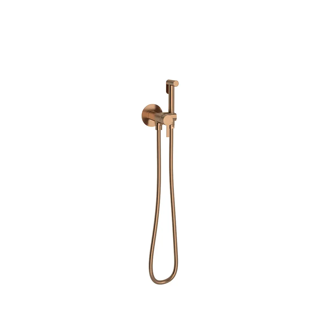 RamonSoler Magnet bidé csaptelep zuhanyszettel (WC-hez), mágnes zárral, Brushed Gold