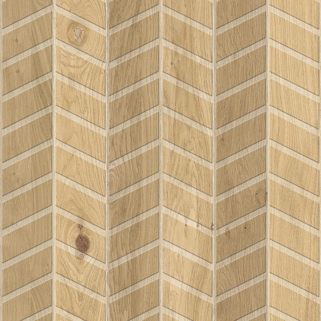 HB SPC/vinyl vízálló fali panel, Milled Rough Oak Pattern Light