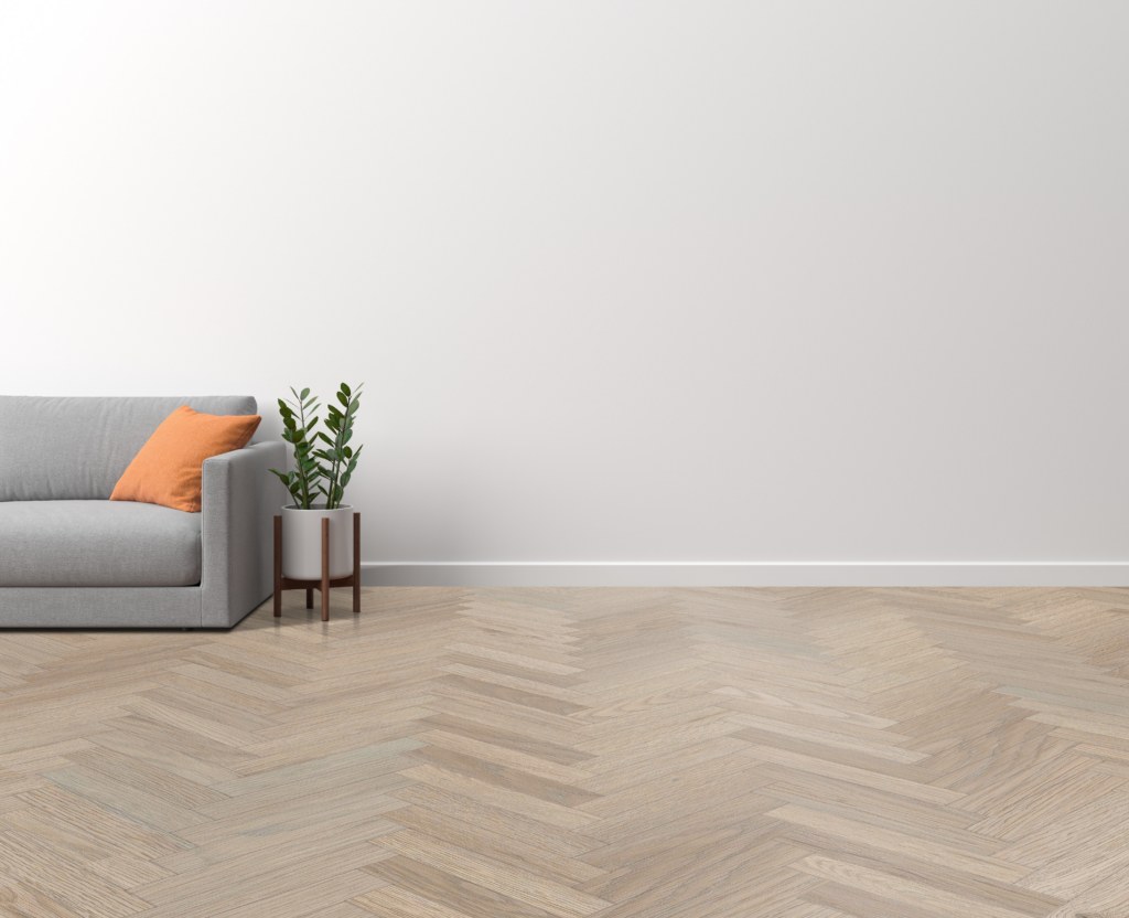 HB Aqua Herringbone SPC/vinyl vízálló fal- és padlóburkolat, Timeless Oak LWE