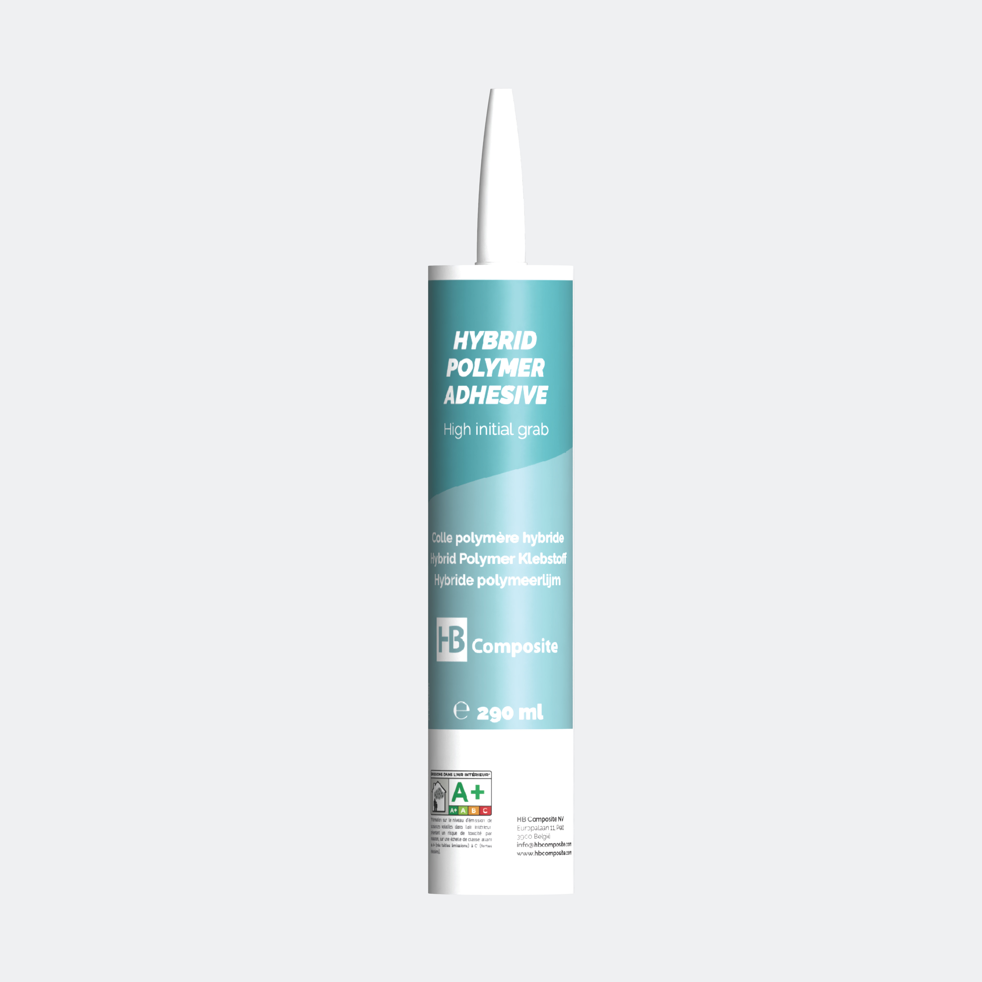 HB hibrid polimer ragasztó, fehér – 290 ml/tubus