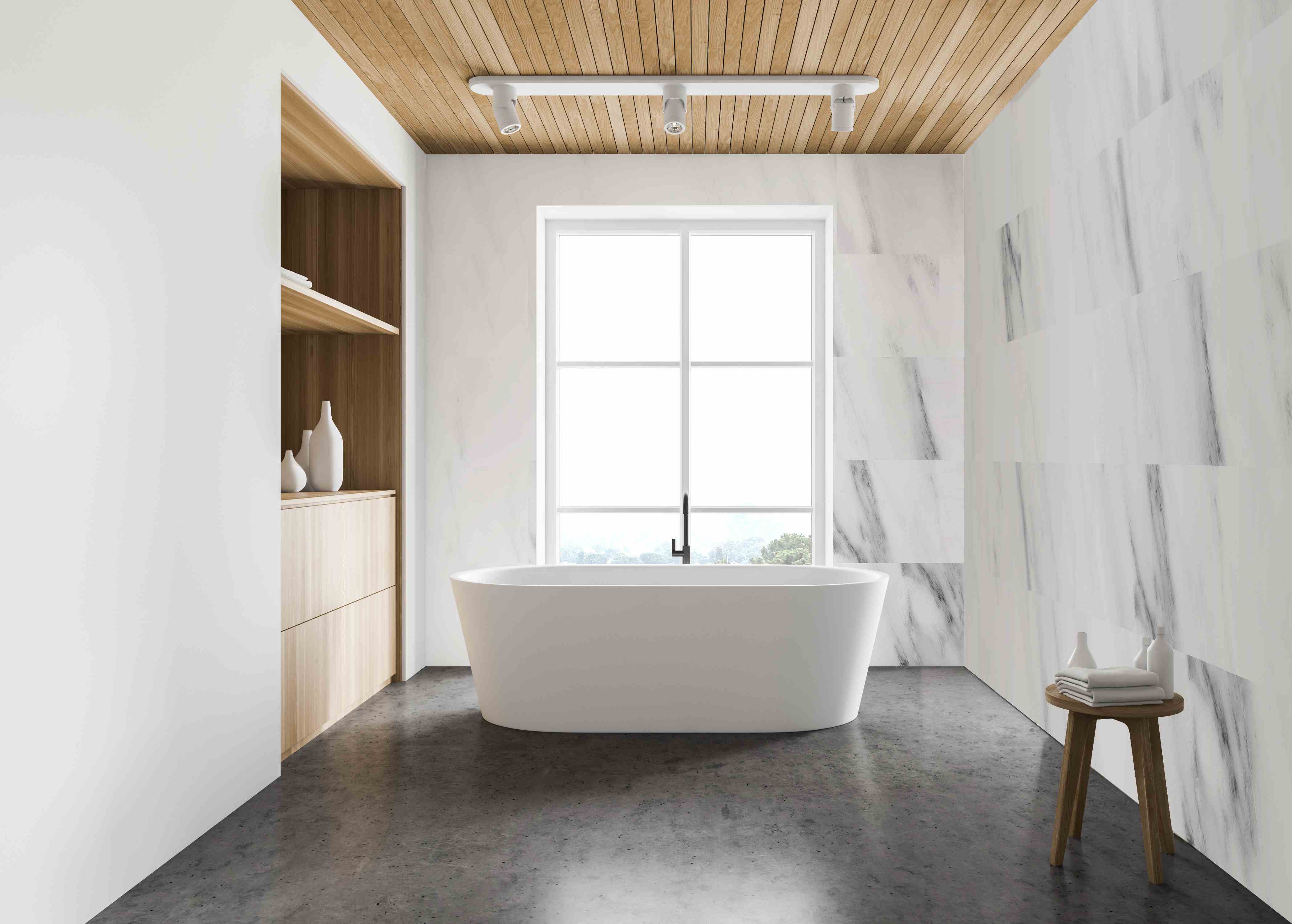 HB Aqua Tiles XL SPC/vinyl vízálló fal- és padlóburkolat, Marmo Luna ST