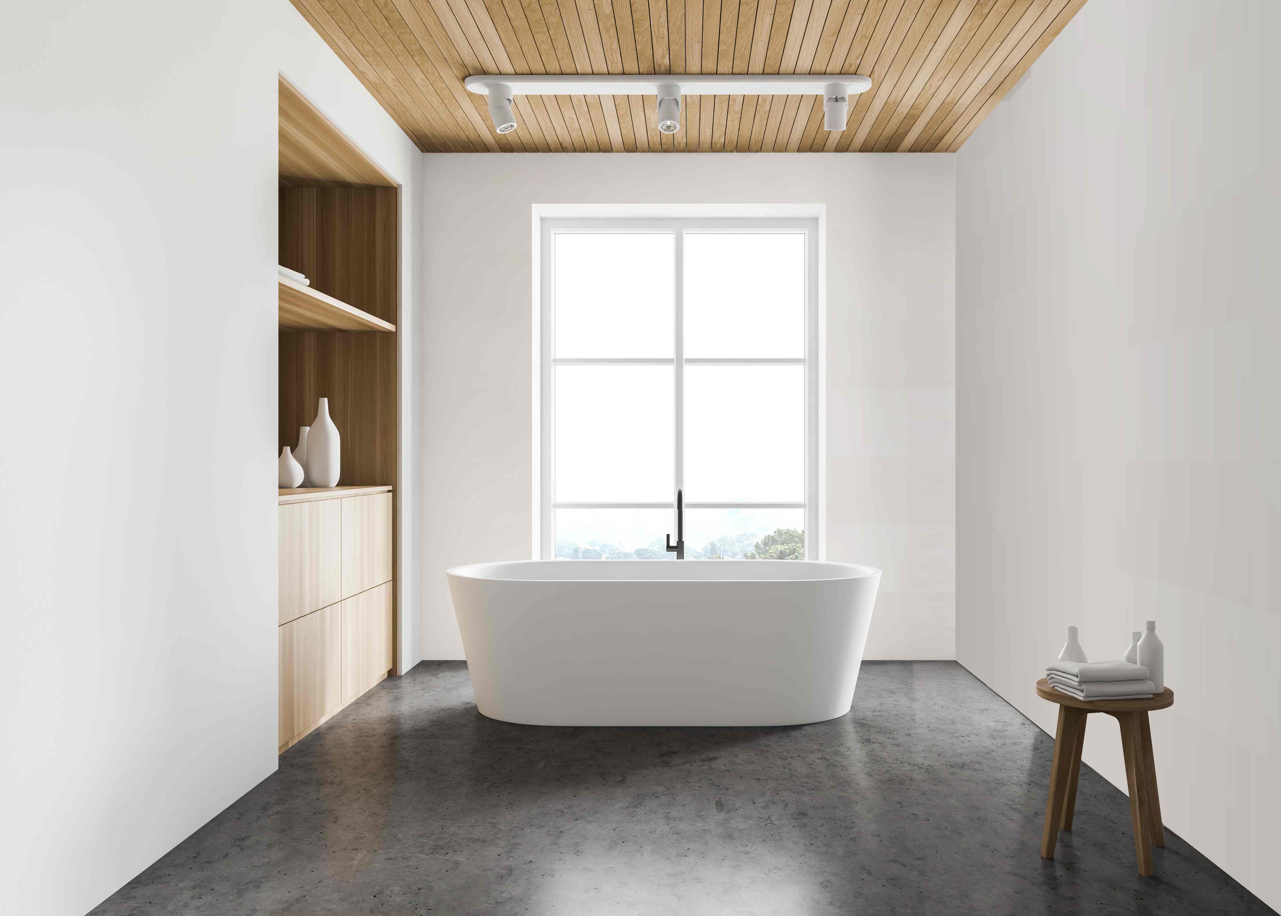 HB Aqua Tiles XL SPC/vinyl vízálló fal- és padlóburkolat, Matt White ST
