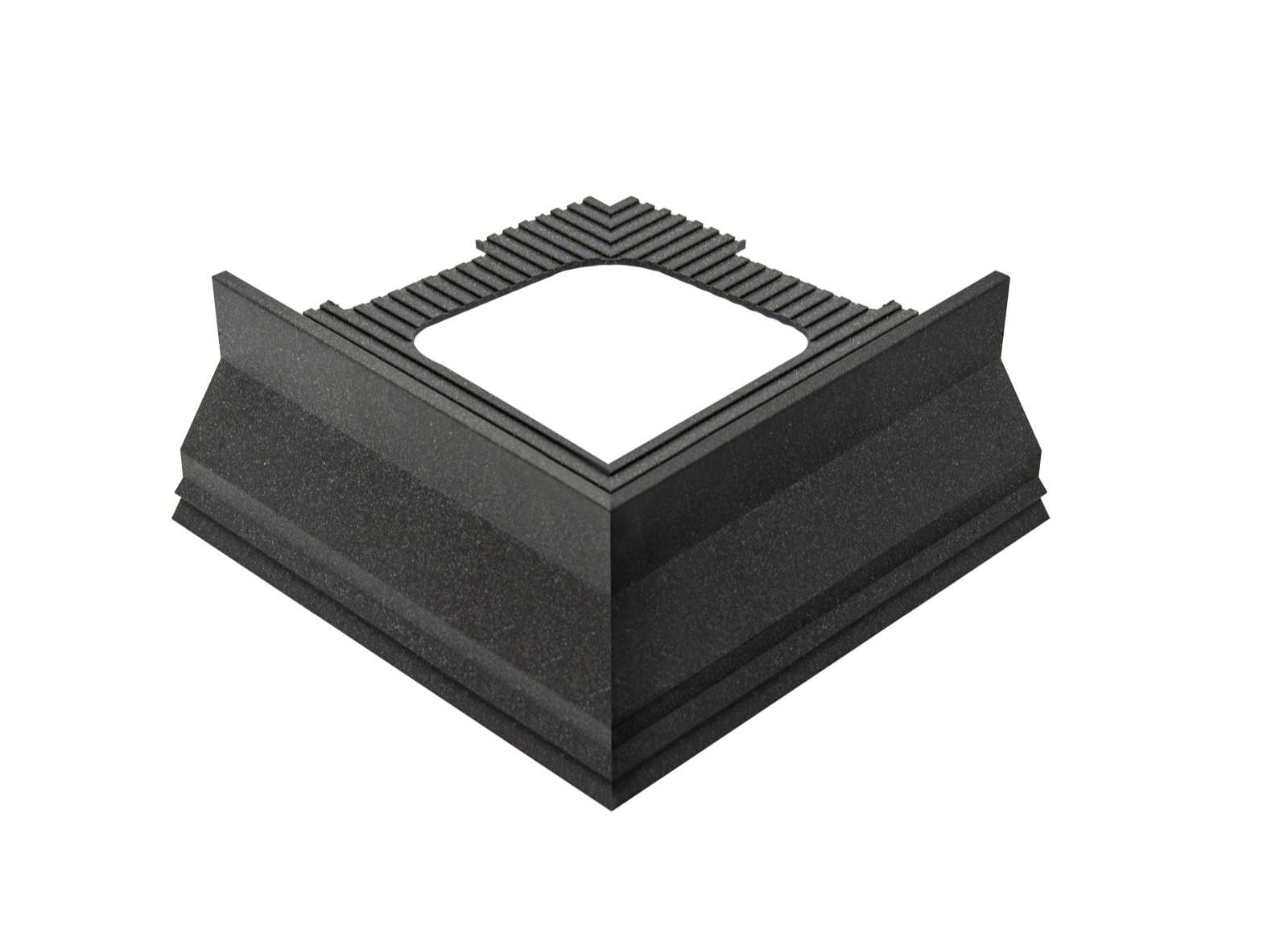 Progress Proterrace Eco Drip Anthracite Grey Teraszprofil Külső Sarokelem 10 mm (14,5 cm x 14,5 cm)