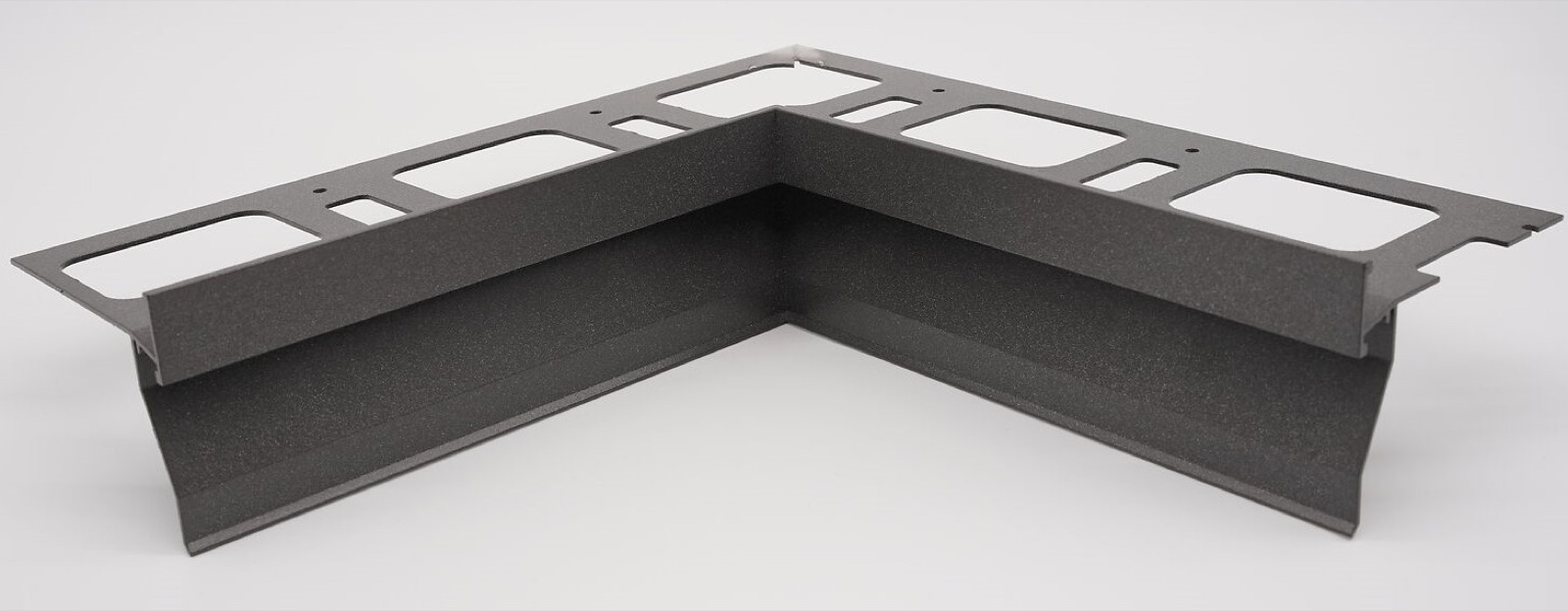 Progress Proterrace Drain FDP Anthracite Teraszprofil Belső Sarokelem Alumínium 10 mm (21 cm x 21 cm)