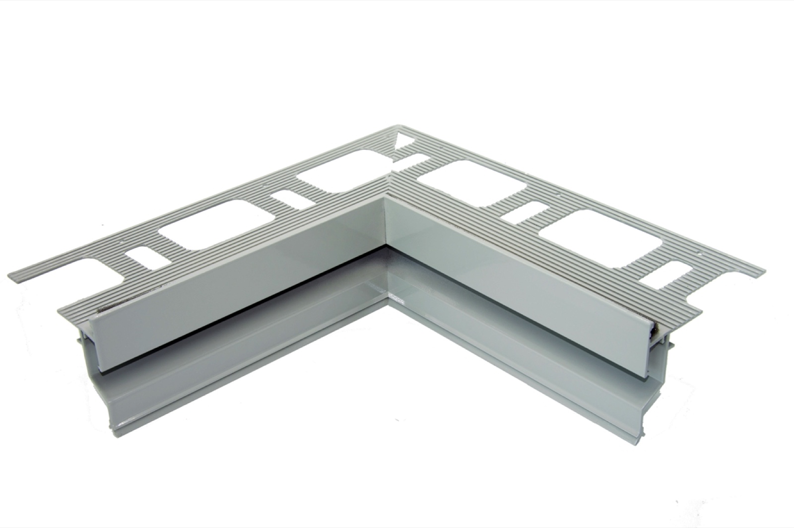 Progress Proterrace Drain Drip White Teraszprofil Belső Sarokelem 12,5 mm (21 cm x 21 cm)