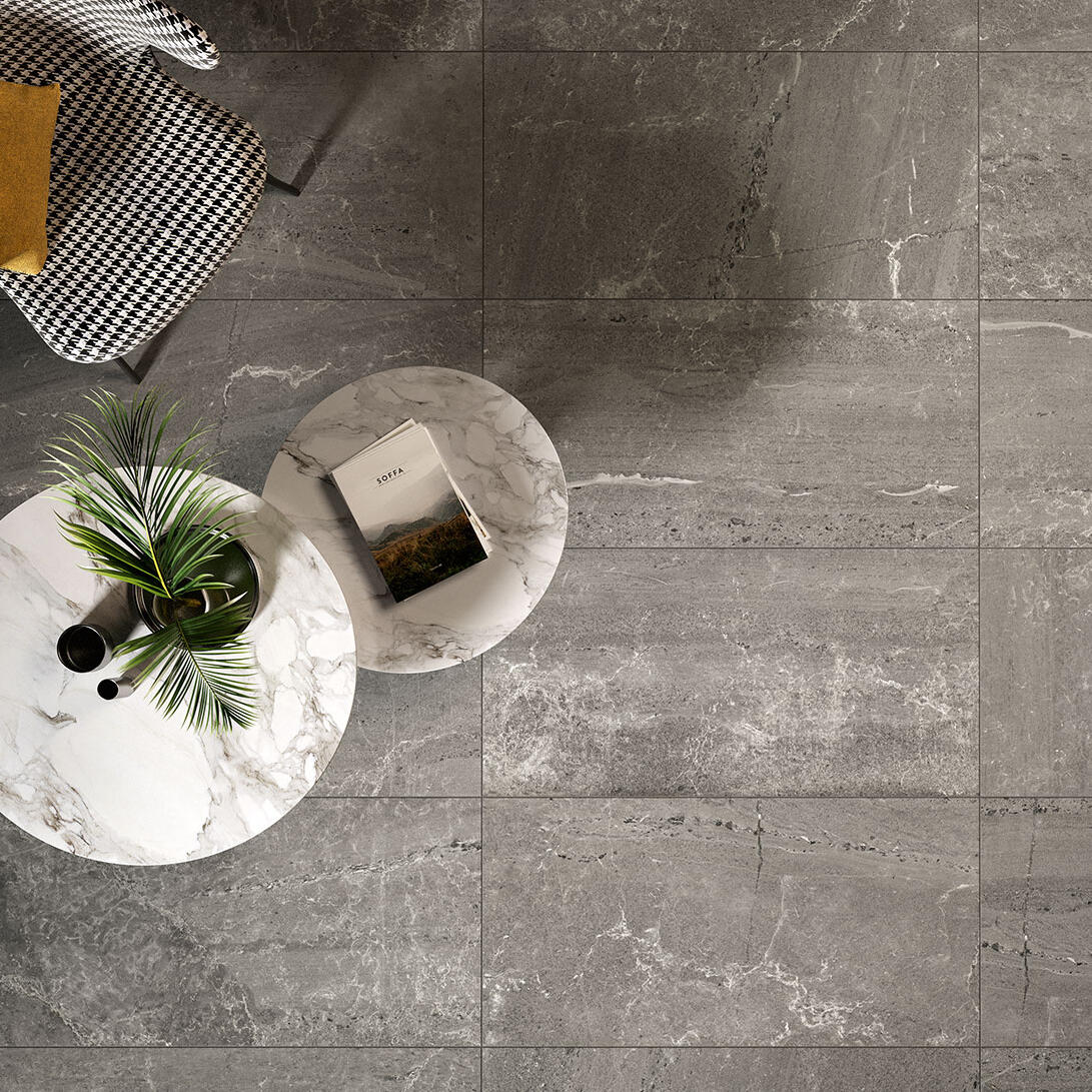 Coem Blendstone Dark Grey burkolólap 30x60, félpolírozott, rektifikált