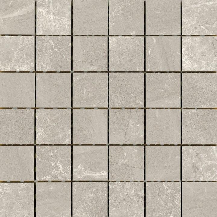 Coem Blendstone Mosaico Grey mozaik 5x5, félpolírozott, rektifikált