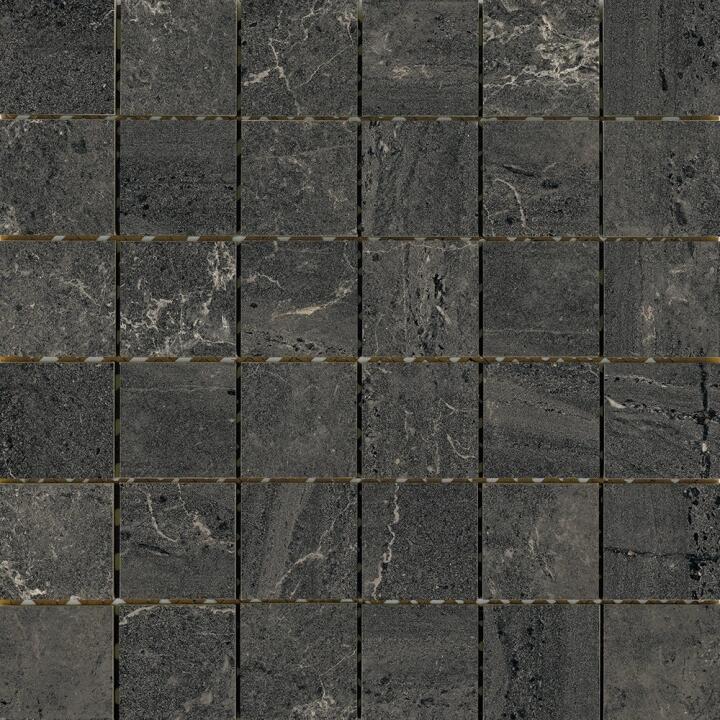 Coem Blendstone Mosaico Graphite mozaik 5x5, natúr, rektifikált