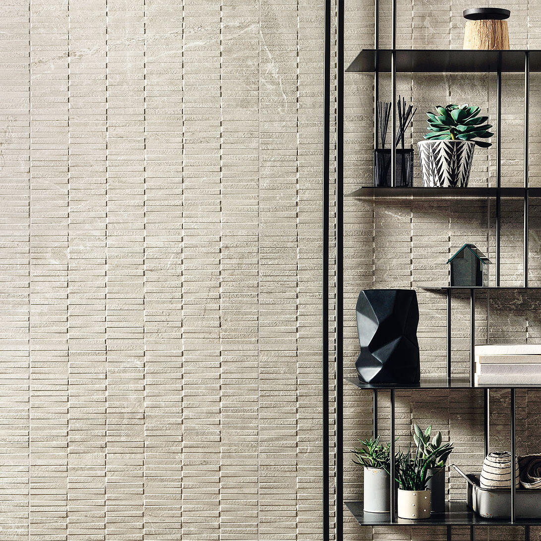 Coem Blendstone Pieces Ivory burkolólap 30x60, natúr, rektifikált