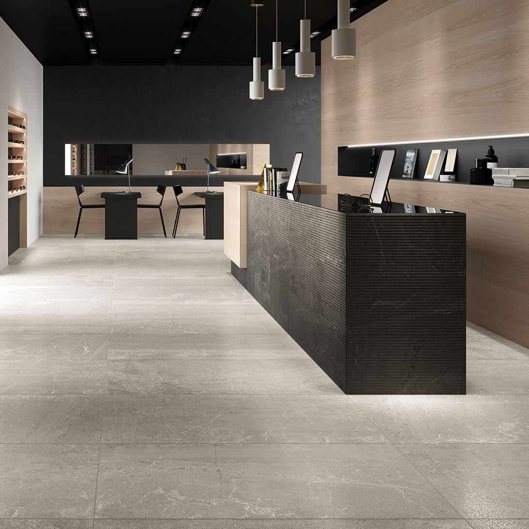 Coem Blendstone Stripes Grey burkolólap 30x60, natúr, rektifikált