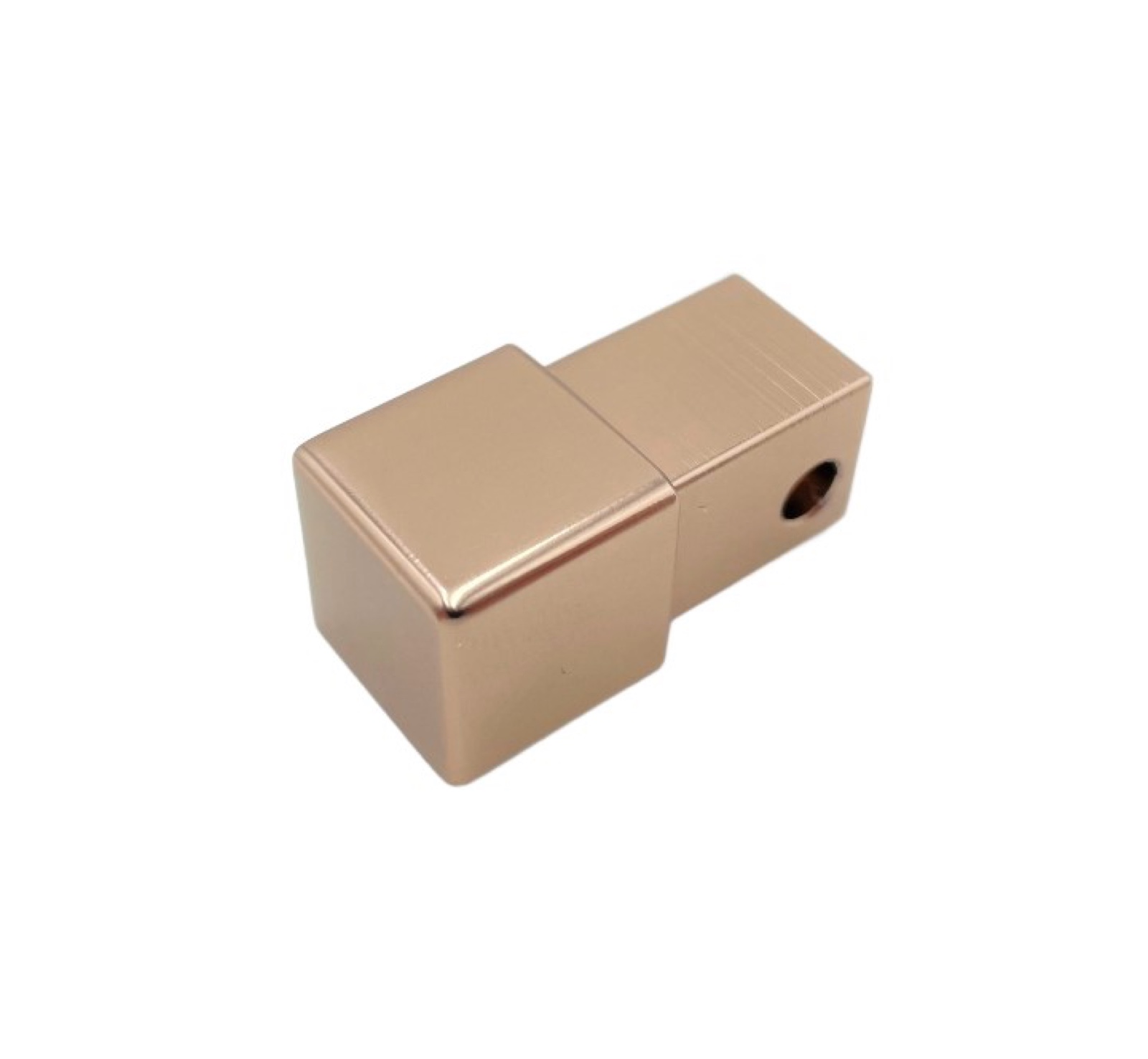Szögletes Polírozott Rose Gold Alumínium Sarokelem 12,5 mm