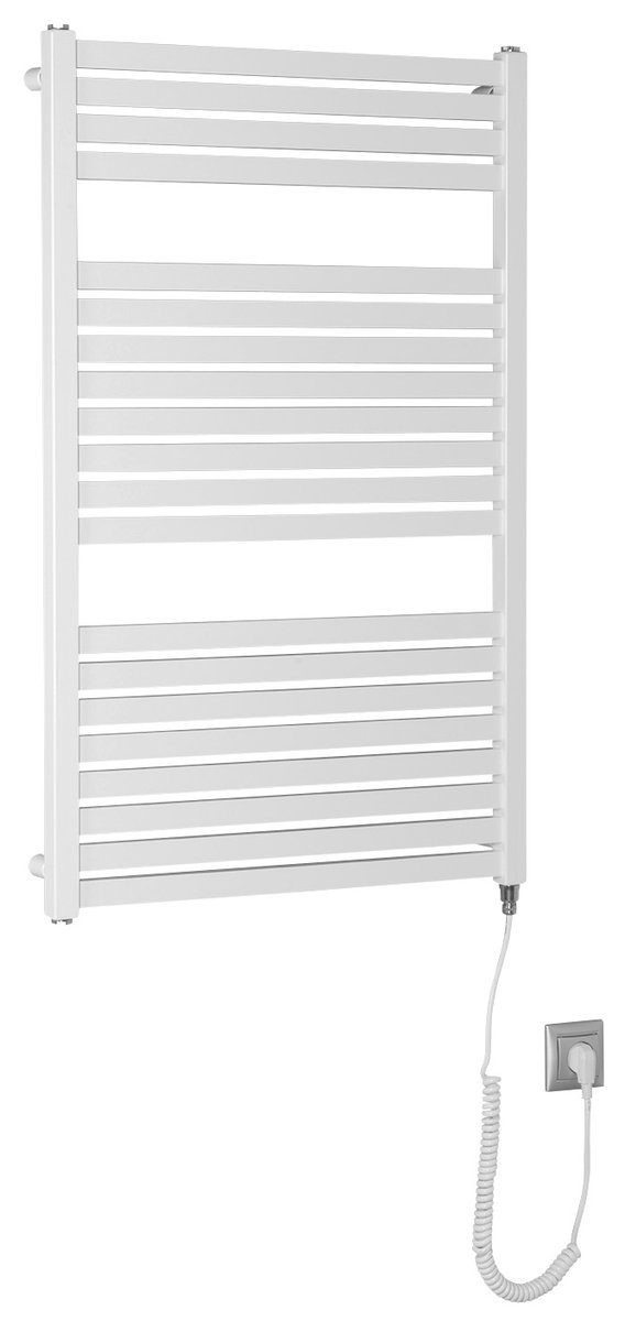 TONDI-E elektromos fürdőszobai radiátor, 600x970mm, 400W, fehér