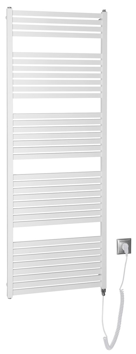 TONDI-E elektromos fürdőszobai radiátor, 600x1690mm, 800W, fehér