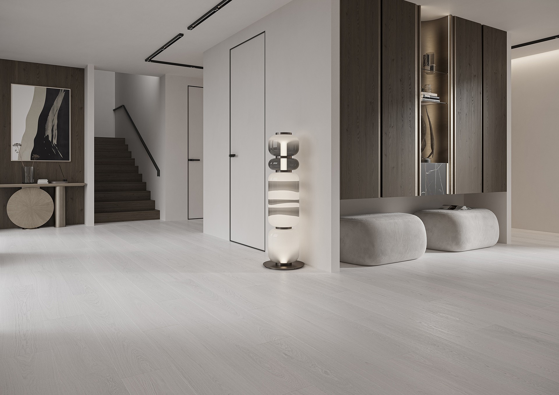 Barlinek SPC Large Diamond Tölgy – klikkes SPC padló integrált alátéttel