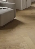 Barlinek Halszálka SPC melegburkolat, ANTIC TÖLGY alátéttel