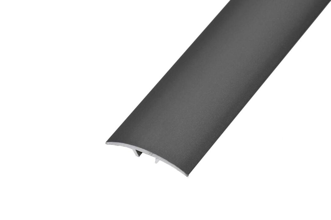 Borck alumínium burkolatváltó profil 30 mm, 0,93 m/szál, öntapadós eloxált ezüst