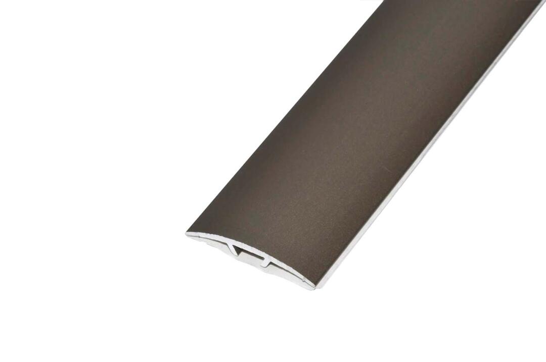 Borck alumínium burkolatváltó profil 30 mm, 2,70 m/szál, öntapadós eloxált pezsgő