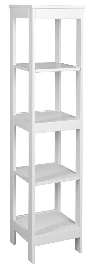 ETIDE polcos állvány, magas, 36x156x36cm, matt fehér