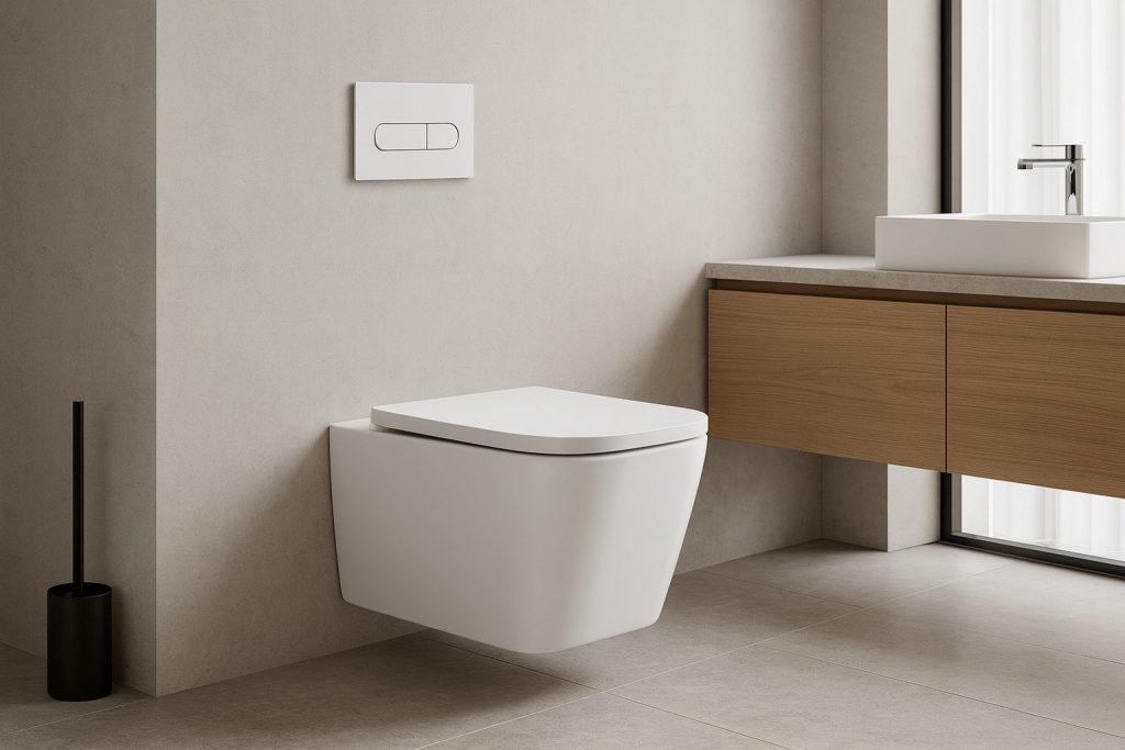 Inspiro QUADRO fali WC/fehér